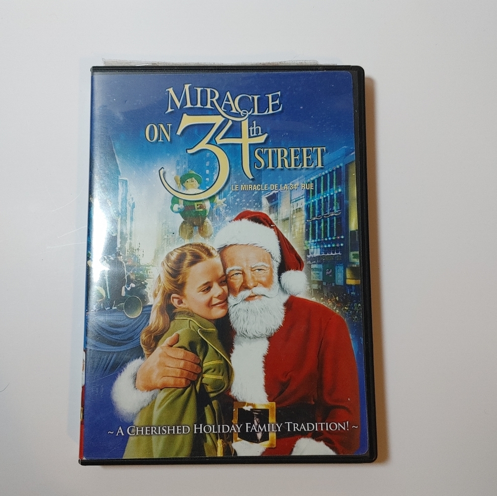 (4/$20) Miracle on 34th Street DVD, A Christmas Classic (1947), 2 Discs